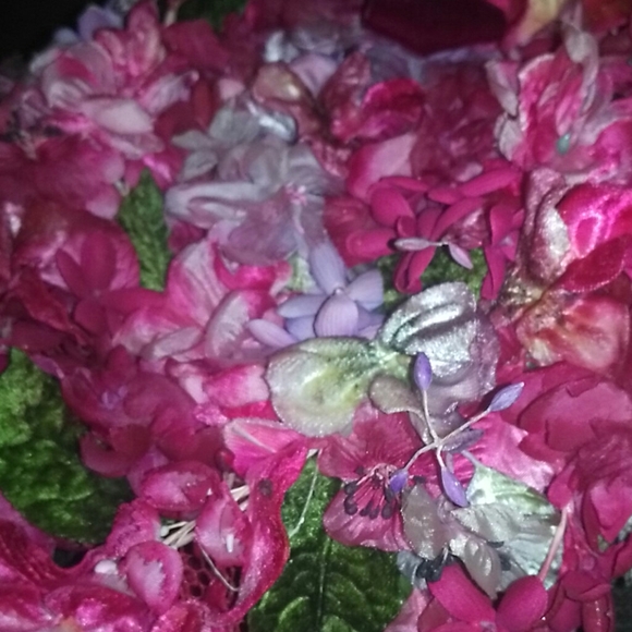 🌛 Scrumptious VINTAGE Lisa Designs Floral Hat - Picture 7 of 11